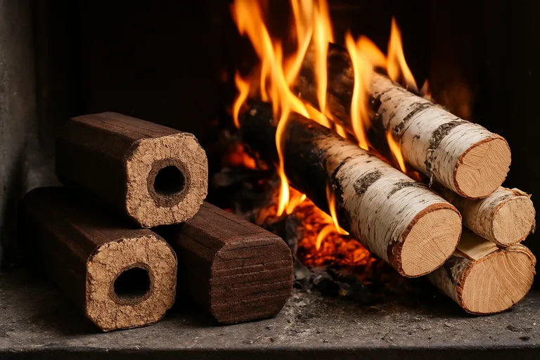 Hoe pini kay briketten efficiënt branden